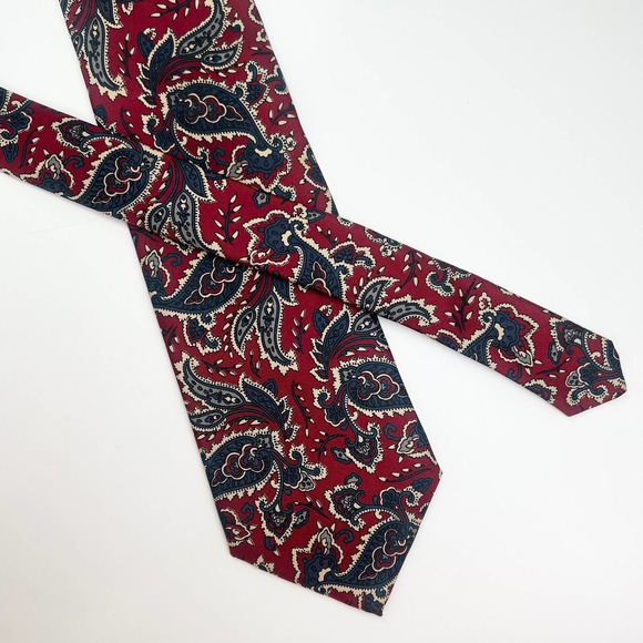 100% Italian Silk Vintage Neil Martin Men’s Neck Tie Formal 80s 90s - Picture 3 of 5
